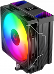 Rampage Octagon C70 Chłodzenie procesora LGA1700/AM5 LCD wentylator infinity 120mm ARGB czarny