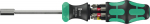 Wera Kraftform Kompakt 27 RA 1, bit set black/green, 6-piece, 1/4", with ratchet function