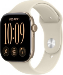 Apple Smartwatch Apple Smartwatch Apple Watch Series 12 GPS 42mm Aluminium złoty z paskiem sport piasek S/M MJED4