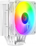Rampage Octagon C70 Chłodzenie procesora LGA1700/AM5 LCD wentylator infinity 120mm ARGB biały