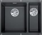 Blanco SUBLINE 340/160-U LI SILG PDUR Anthracite InFino O.AF