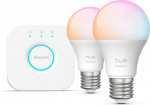 Philips Hue Starter Kit Essential E27 2P + V2 bridge