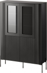 Cama Meble Cama VERA display cabinet 110x40x160 matt black