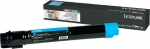 Lexmark Toner Lexmark C950X2CG Cyan Oryginał  (C950X2CG)