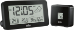 Braun Stacja pogodowa Braun Braun BC 13 BP DCF Radio Weather Station black