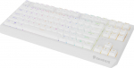 Genesis Thor 230 TKL klaviatuur M&auml;ngimine USB + RF Wireless + Bluetooth QWERTY Ameerika inglise keel Valge