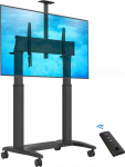 North Bayou GF150G - Profesjonalny elektryczny mobilny stojak TV w&oacute;zek do telewizor&oacute;w LCD LED 75&quot, - 120&quot,