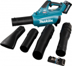 Makita Cordless Blower UB001GM101 XGT, 40Volt, Leaf Blower (blue/black, Li-Ion XGT battery 4.0Ah)