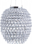 Beliani Lampa wisząca Beliani Lampa wisząca kryształowa SAUER