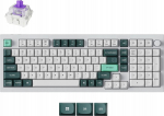 Keychron Q5 HE QMK Wireless Custom Keyboard Fully Assembled Knob / Shell White / Gateron Double-Rail Magnetic Nebula Switch