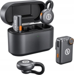 Hollyland Mikrofon Hollyland LARK M2S Mini Combo wireless lavalier microphone, star gray