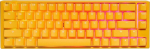 Noname Klawiatura Ducky One 3 Yellow SF klawiatura Gaming USB QWERTY US English Ż&oacute;łty