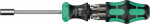 Wera Kraftform Kompakt 27 RA 2, bit set black/green, 6-piece, 1/4", with ratchet function