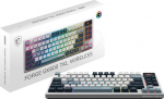 MSI FORGE GK600 TKL W SKY Gaming Keyboard Wireless