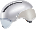 HJC CALIDO PLUS Silver Cycling Helmet, PEARL GREYISH SILVER, Size M