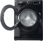 Hotpoint Pralka Hotpoint Washing Machine | NLCD 948 BS A EU | Energy efficiency class A | Front loading | Washing capacity 9 kg | 1351 RPM | Depth 61 cm | Width 60 cm | LCD | Steam function | Black