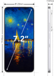 TCL 60 NXTPAPER Ultra 18,3 cm (7.2") Kaksik-SIM Android 15 5G USB t&uuml;&uuml;p-C 12 GB 512 GB 5200 mAh Valge