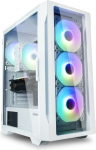 Zalman PC case I3 Neo TG White Mid Tower RGB fan x4, white