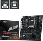 MSI Motherboard PRO A620AM-B EVO AM5 2DDR5 HDMI/VGA mATX
