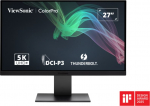 Viewsonic VP2788-5K PC lamekuvar 68,6 cm (27") 5120 x 2880 pikslit 5K Ultra HD LED Must