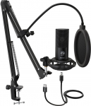 Fifine Mikrofon Fifine Zestaw mikrofonowy pop, filtr, statyw T669 USB