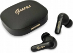 Guess Słuchawki Guess Słuchawki TWS Guess Script Metal Logo czarny