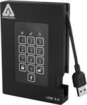 Apricorn Dysk zewnętrzny HDD Apricorn Aegis Fortress 2TB Czarny (A25-3PL256-2000F)