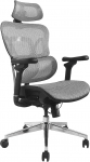 Equip Ergonomischer B&uuml;rostuhl mit Kopf und Armst&uuml;tzen     gr lite Retail