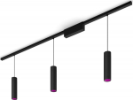 Philips Lampa wisząca Philips Philips Hue Perifo&nbsp;3xcylinder zwieszana sufitowa czarna