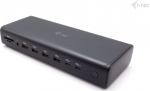I-Tec CA6MONITORDOCKPD s&uuml;learvuti dokk ja pordireplikaator Juhtmega &uuml;hendatud USB 3.2 Gen 1 (3.1 Gen 1) Type-C Must
