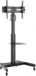 Techly Mobile TV stand, 32-65 inches, 35 kg, tiltable