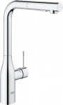 Grohe K&ouml;&ouml;givalamu segisti v&auml;ljat&otilde;mmatava voolikuga Essence, 30270000, kroomitud