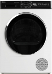 Amica AD3S72LHB (E) Front-loading dryer white, black