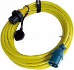 Noname Kabel zasilania z wtykami CEE 25A 250V 3x4mm2 Ratio 2832 IP 56 25m