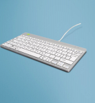 R-Go Tools Klawiatura R-GO Tools R-Go Tools Ergonomiczna R-Go Compact Break klawiatura, z oprogramowaniem do robienia przerw, QWERTY (PT), przewodowa, biała