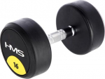 HMS &lrm;&lrm;Hantel HG PRO gumowany 1 x 16 kg