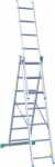 Drabex DRABINA ALUMINIOWA 3-ELEMENTOWA 841CM 12+12+12 SZCZEBLI