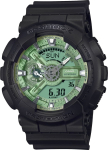 G-Shock Zegarek sportowy G-SHOCK Casio G-Shock GA-110CD-1A3ER  200m czarny