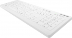 Cherry Klawiatura Cherry CHERRY AK-C8112 klawiatura Medyczna RF Wireless AZERTY Francuski Biały