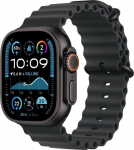 Apple Smartwatch Apple Watch Ultra 2 GPS + Cellular 49mm Black Titanium Case Ocean Band Czarny  (MX4P3EL/A)