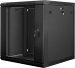 Lanberg Wall-Mounted Rack 19'' 12U 600X600mm black
