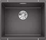 Blanco SUBLINE 500-U SILG PDUR Rock grey InFino O.AF