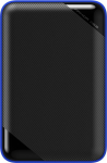 Silicon Power Portable Hard Drive ARMOR A62 GAME 2000 GB, USB 3.2 Gen1, Black/Blue