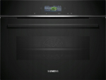 Siemens Piekarnik Siemens Piekarnik kompaktowy do zabudowy Siemens CB734G1B1 60cm Home Connect Czarny