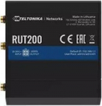 Teltonika LTE Cat 4 Router | RUT200 | 802.11n | 10/100 Mbit/s | Ethernet LAN (RJ-45) ports 2 | Mesh Support No | MU-MiMO No | No mobile broadband