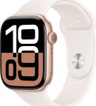 Apple Smartwatch Apple Watch 10 GPS + Cellular 46mm Rose Gold Alu M/L R&oacute;żowy  (MWY73ET/A)