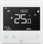 Nice Termostat do sterowania ogrzewaniem podłogowym Nice Warm-Control White