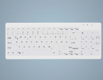 Cherry Klawiatura Cherry CHERRY ACTIVE KEY MTA AK-C7012 Corded DE-Layout wei&szlig;