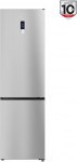 TCL Refrigerator | RP456BLE0 | Energy efficiency class E | Free standing | Combi | Height 201 cm | No Frost system | Fridge net capacity 314 L | Freezer net capacity 142 L | Display | 39 dB | Silver