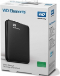 WD Western Digital HDD External Elements 2.5" 4TB USB 3.2 (WDBU6Y0040BBK-WESN)